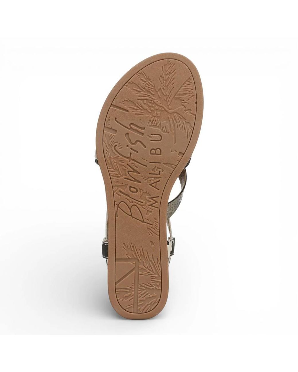 TruClothing Brown Micro Wedge Strappy Sandals