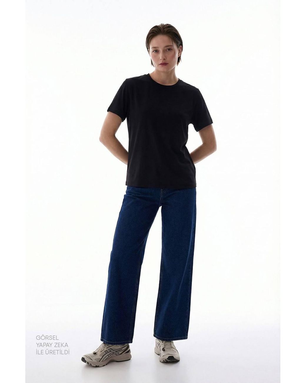 Penti Blue Modal T-Shirt Crew Neck