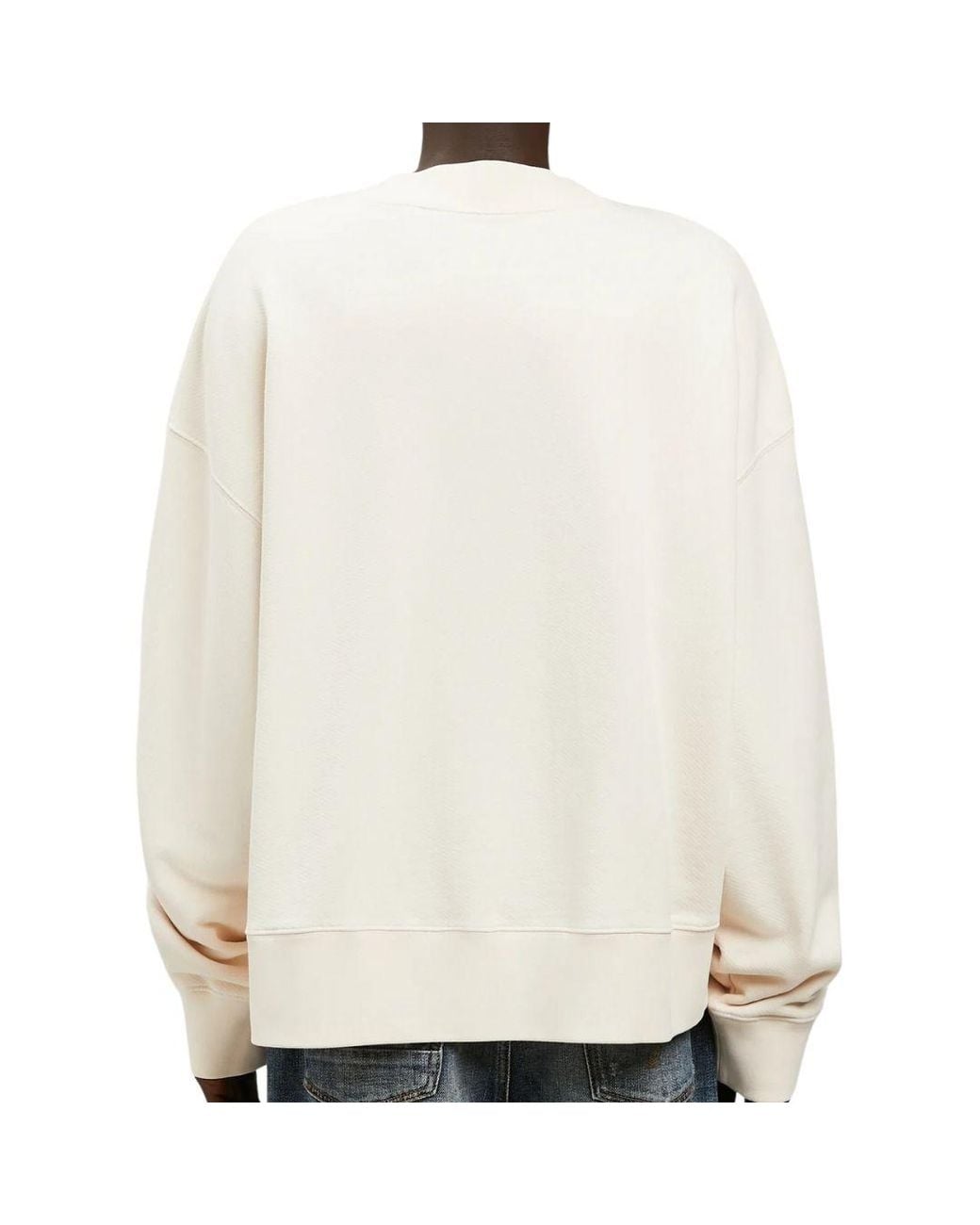 Palm Angels White Pxp Logo Off- Sweatshirt for men