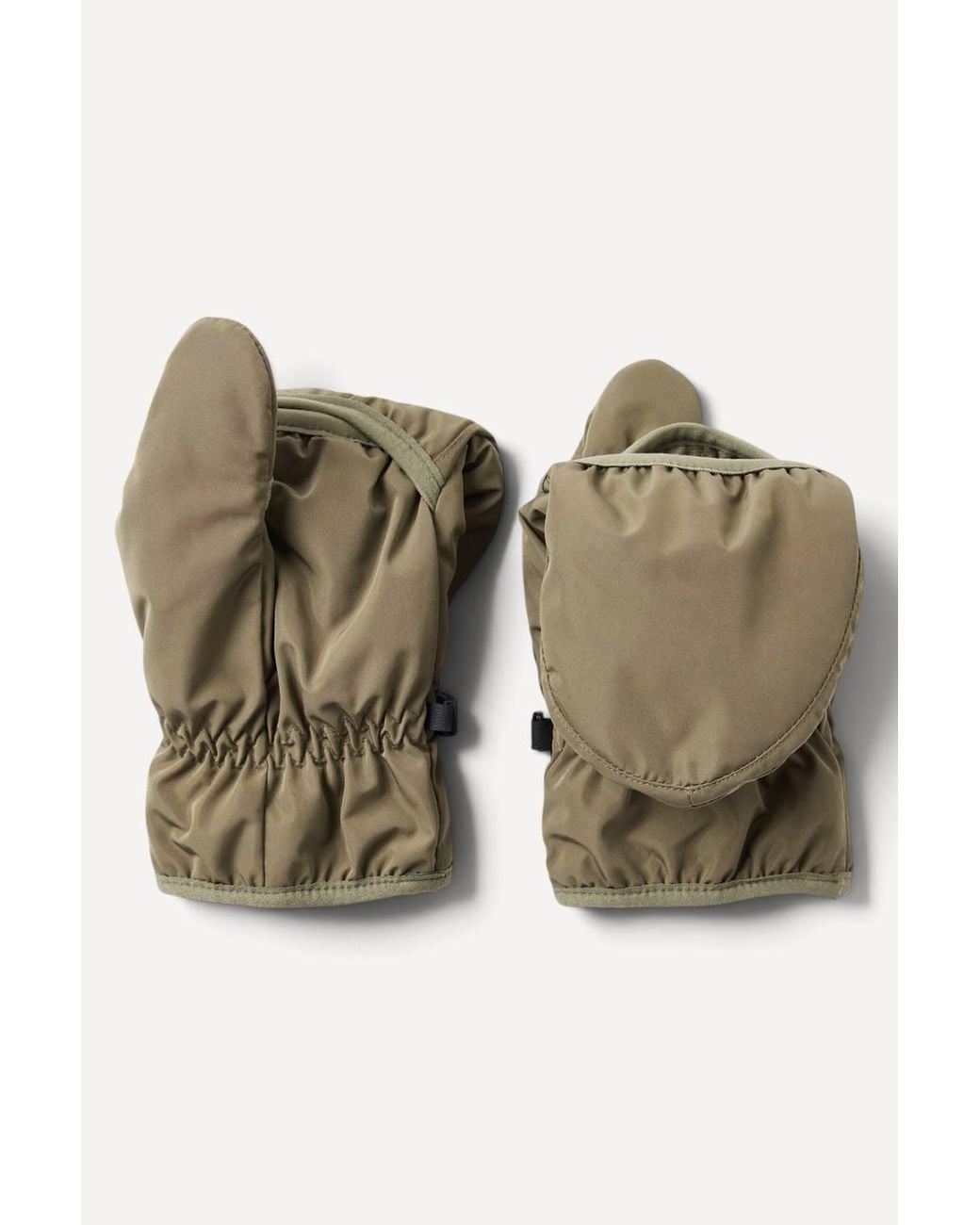 DAMART Green Thermal Rain Protect Fold-Back Mittens