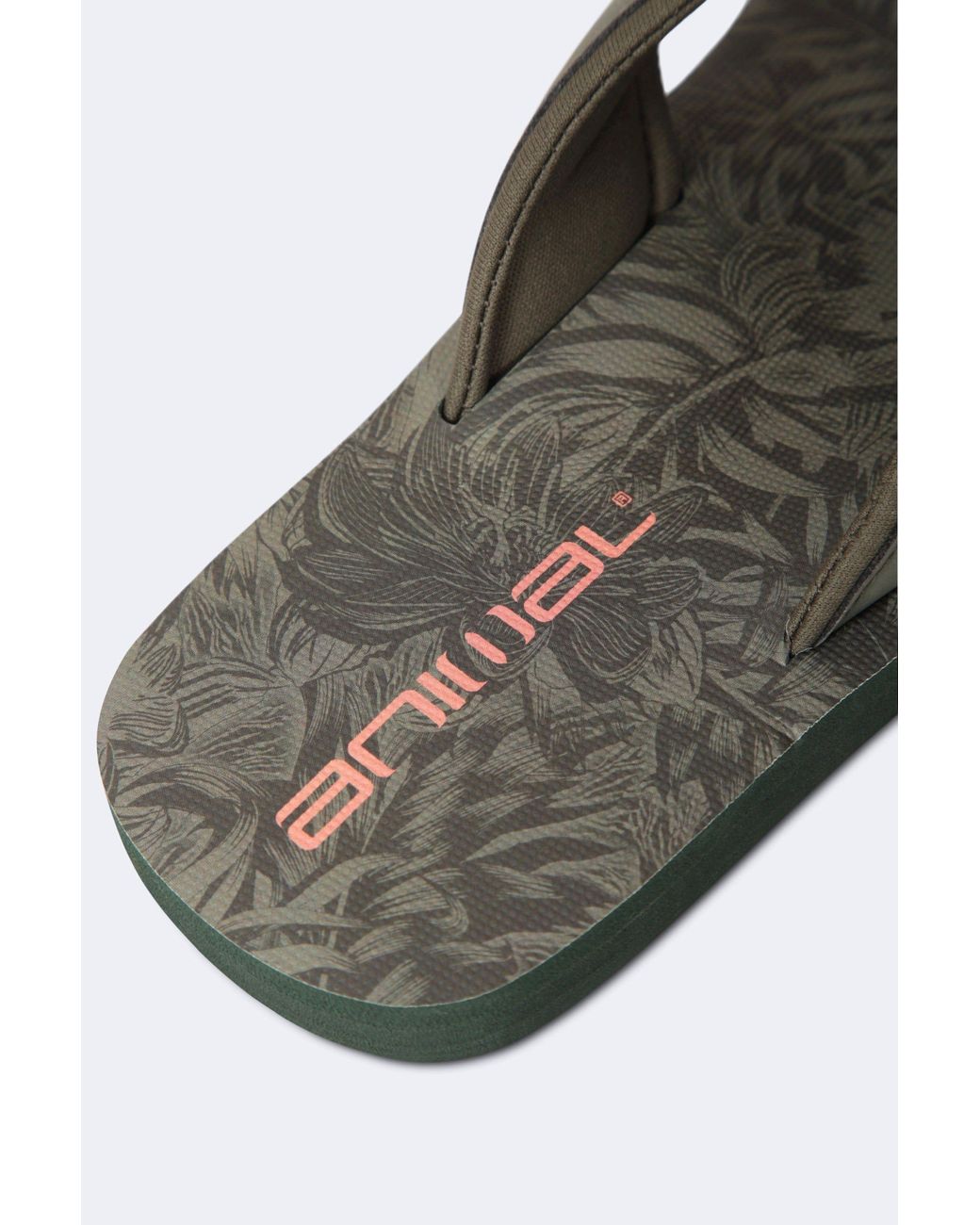 Animal Gray Swish All Over Printed Flip Flop