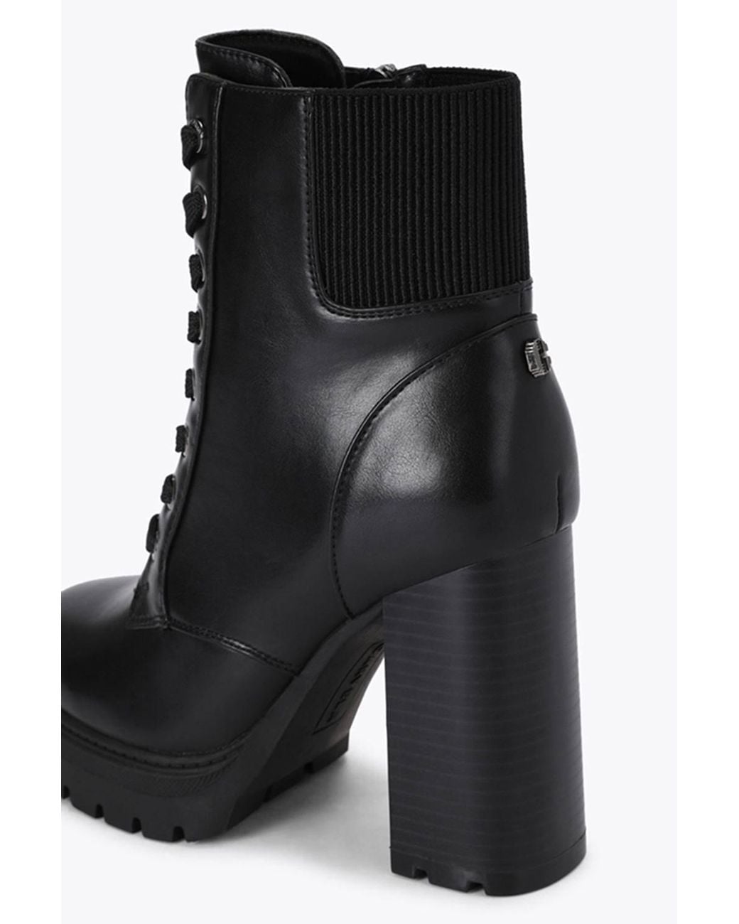 Carvela Kurt Geiger Black 'Boulder Super High Ankle' Boots