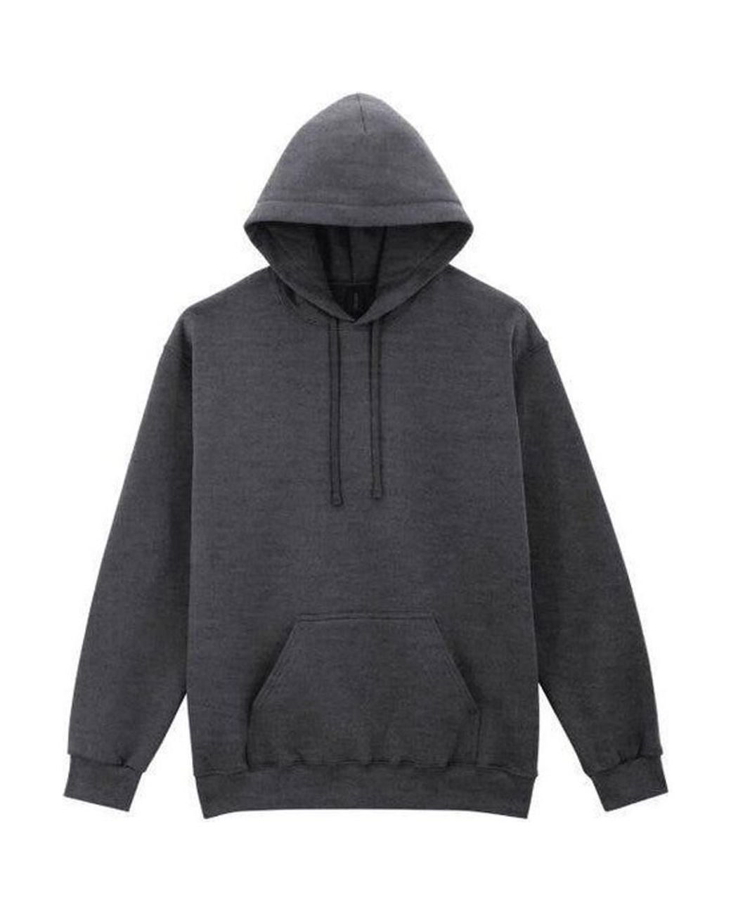 Gildan White Softstyle Fleece Midweight Hoodie