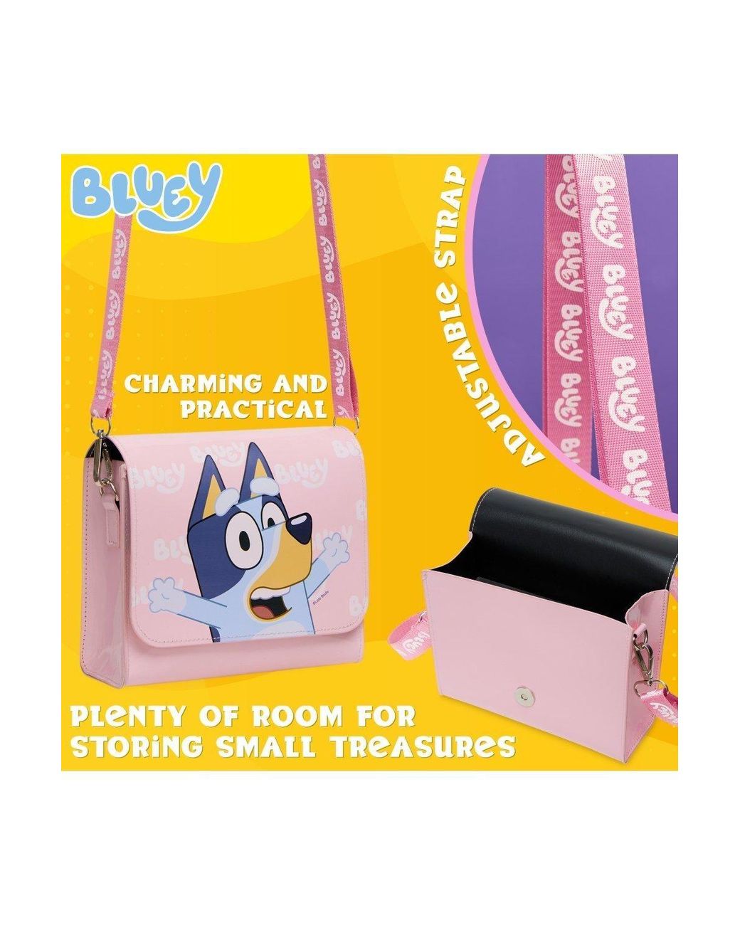 Bluey Pink Shoulder Bag