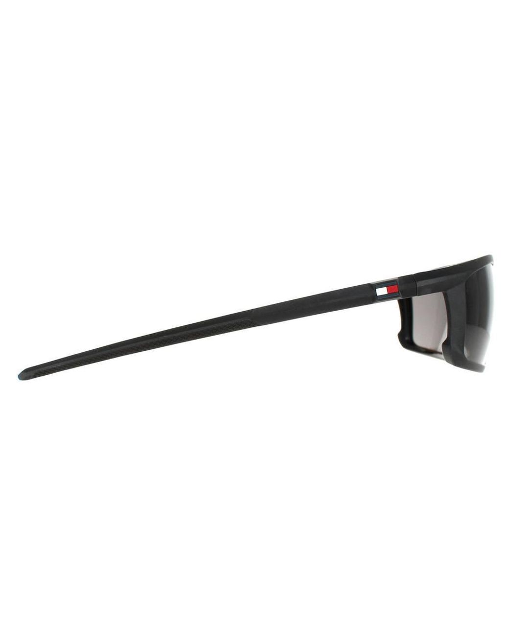 Tommy Hilfiger Gray Rectangle Matte Polarised Th 1914/S for men