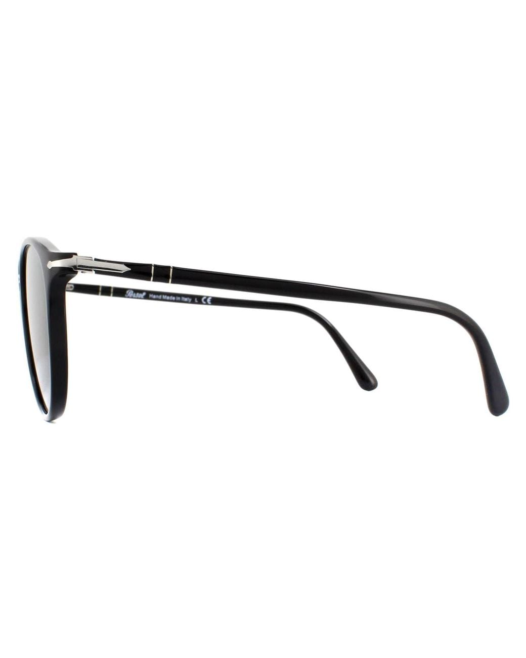 Persol Brown Round Sunglasses for men