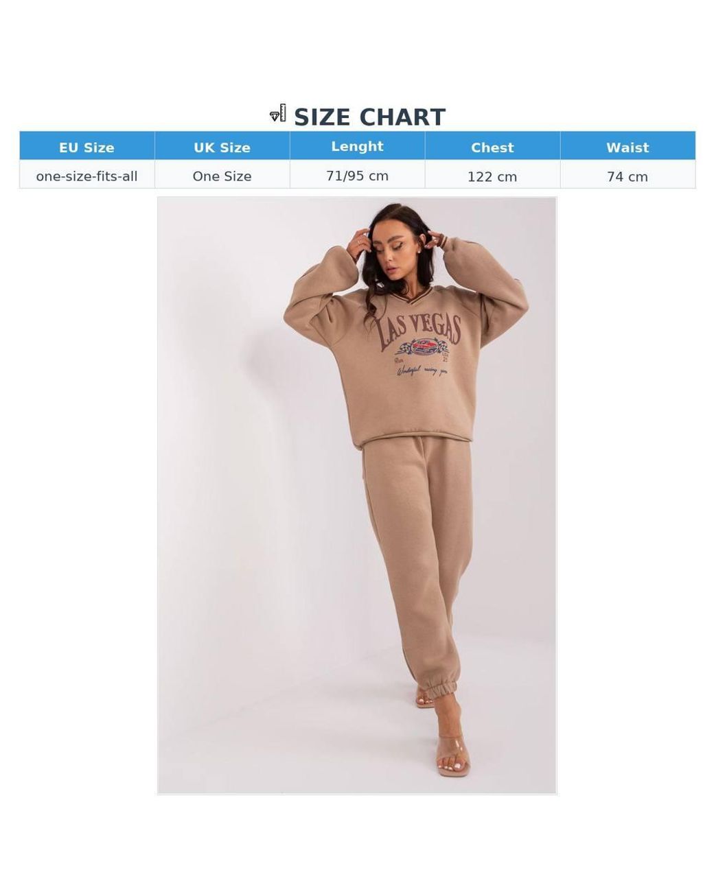 Love Lace Natural Cotton High Waisted V-Neck Hooded Tracksuit