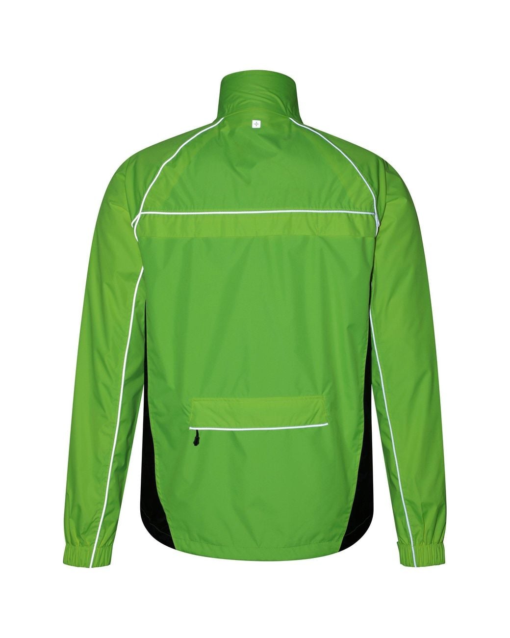Mountain Warehouse Green Adrenaline Waterproof Cycling Jacket Reflective Coat for men