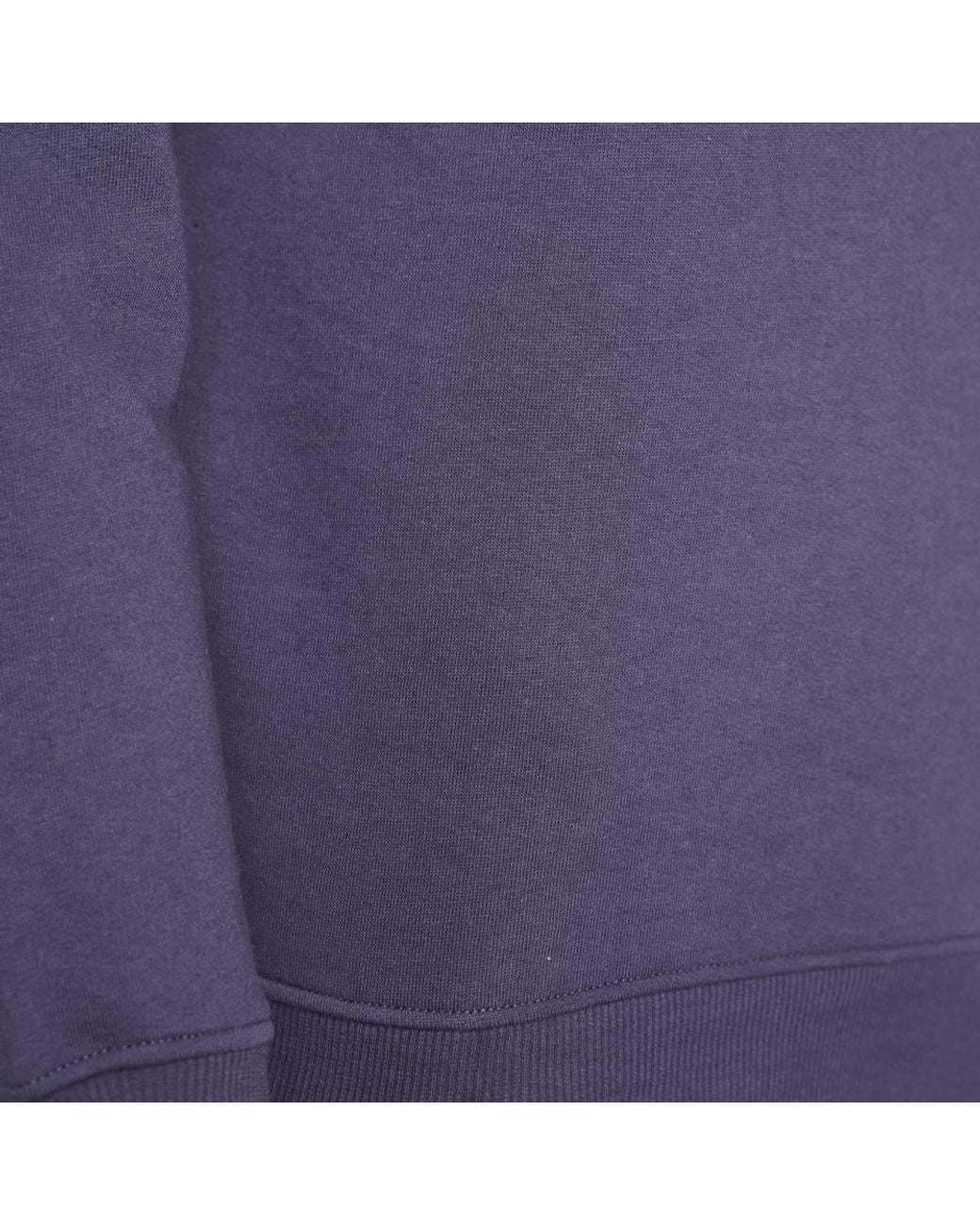 Smart Living Blue Classic Plain Crew Neck Long Sleeve Pullover Sweatshirt Jumper for men