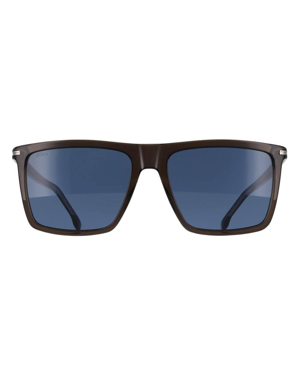 Boss Blue Rectangle Dark Boss 1844/S for men