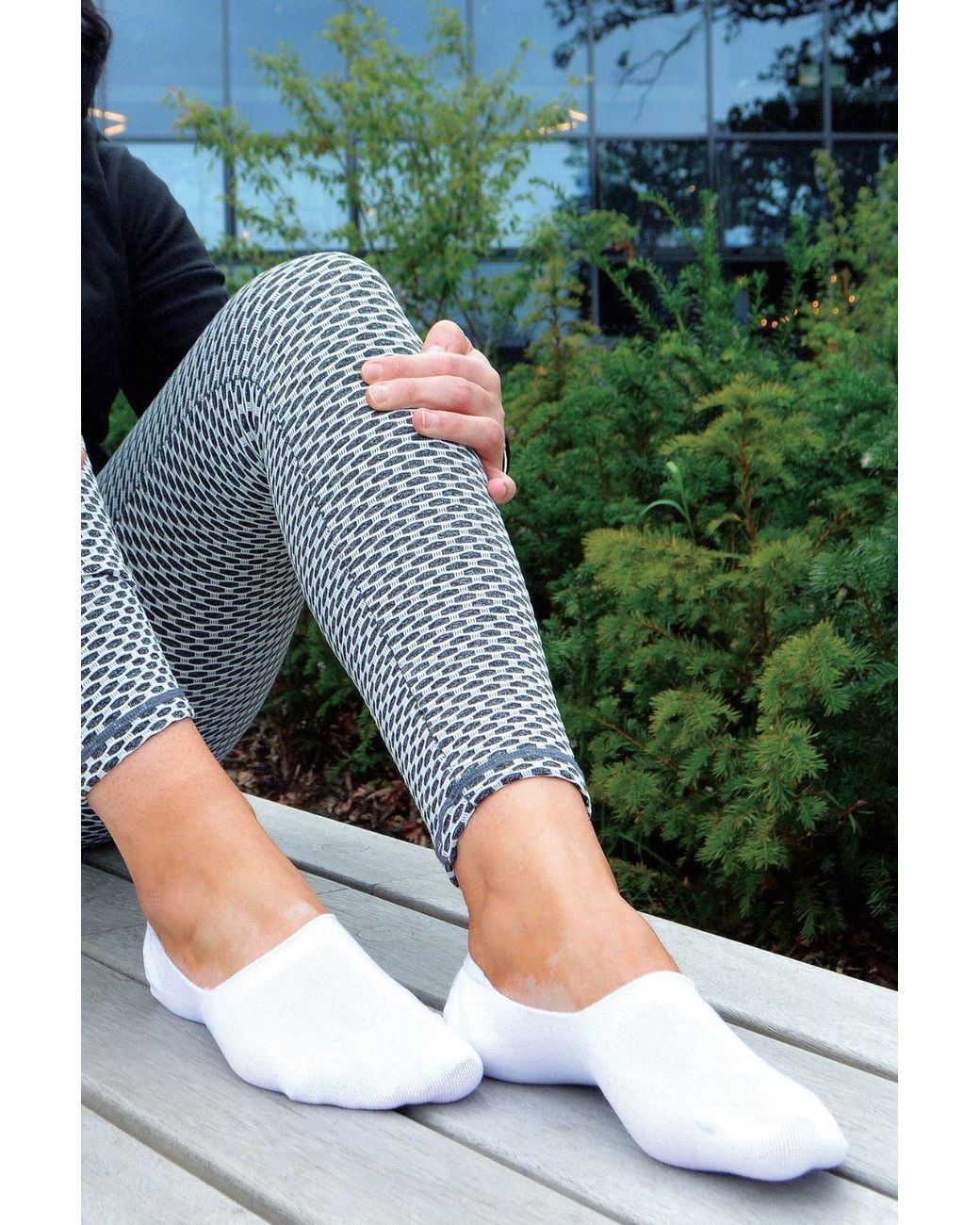 Sock Snob Natural 4 Pack Bamboo No Show Invisible Socks