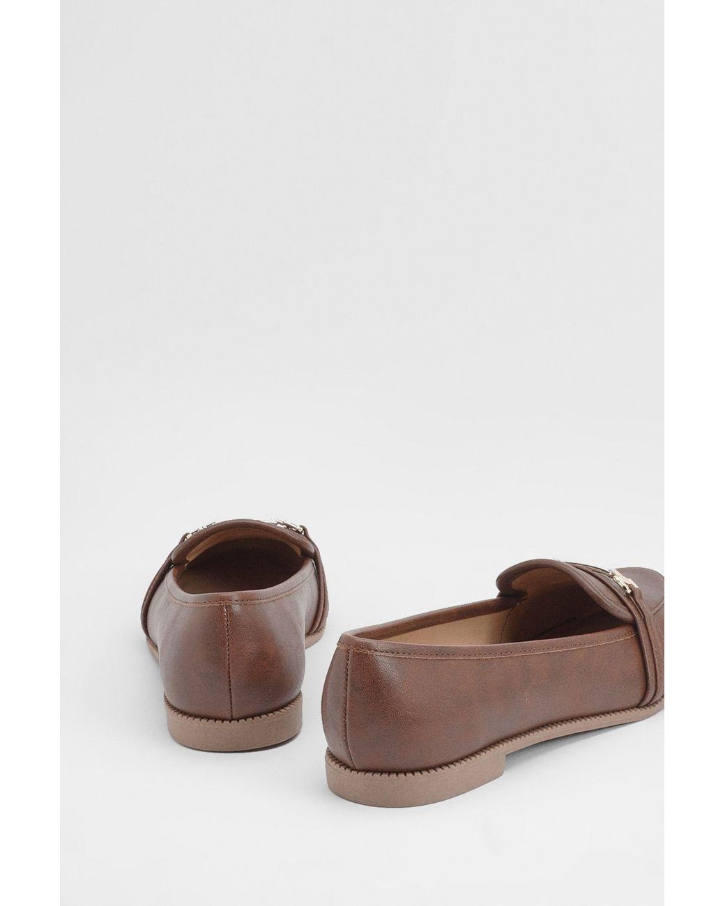 Dorothy Perkins Blue Wide Fit Lora Snaffle Loafers