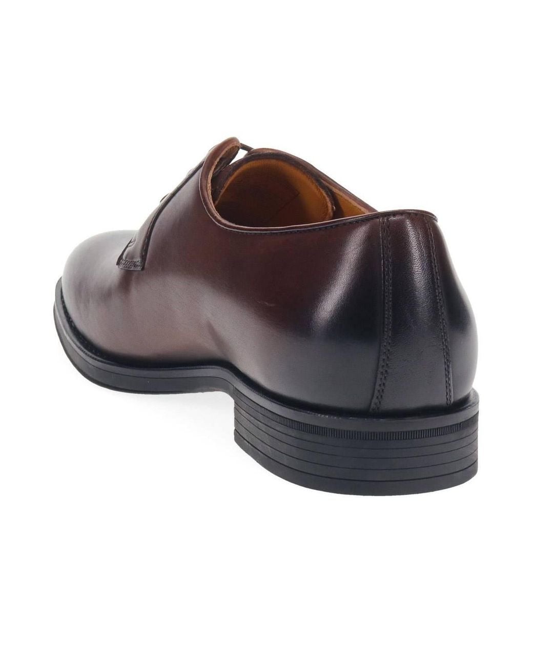 Jones Bootmaker Brown Manchester Wide Leather Lace-Ups for men