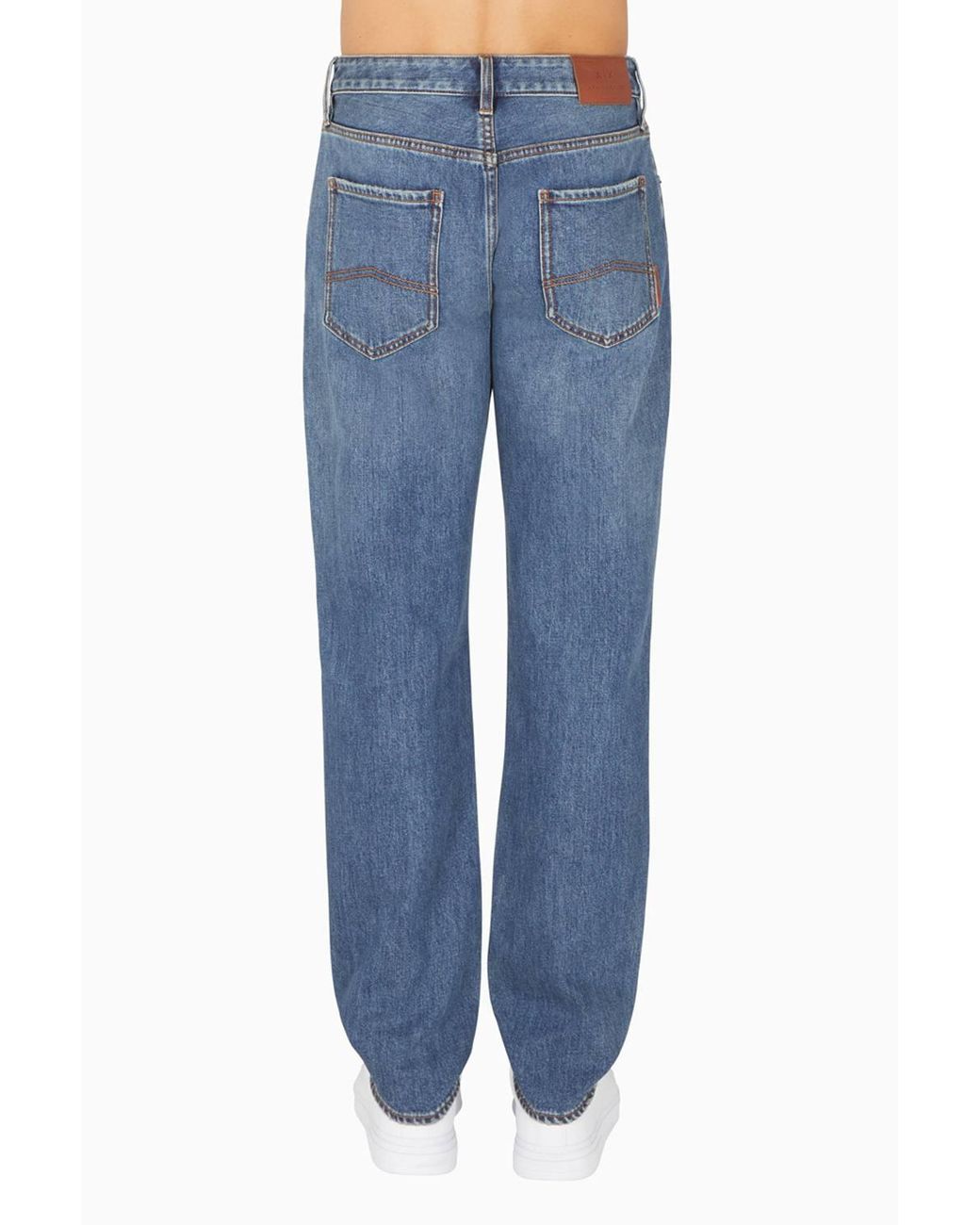 ARMANI EXCHANGE Blue Denim Comfort Slim Fit Light for men