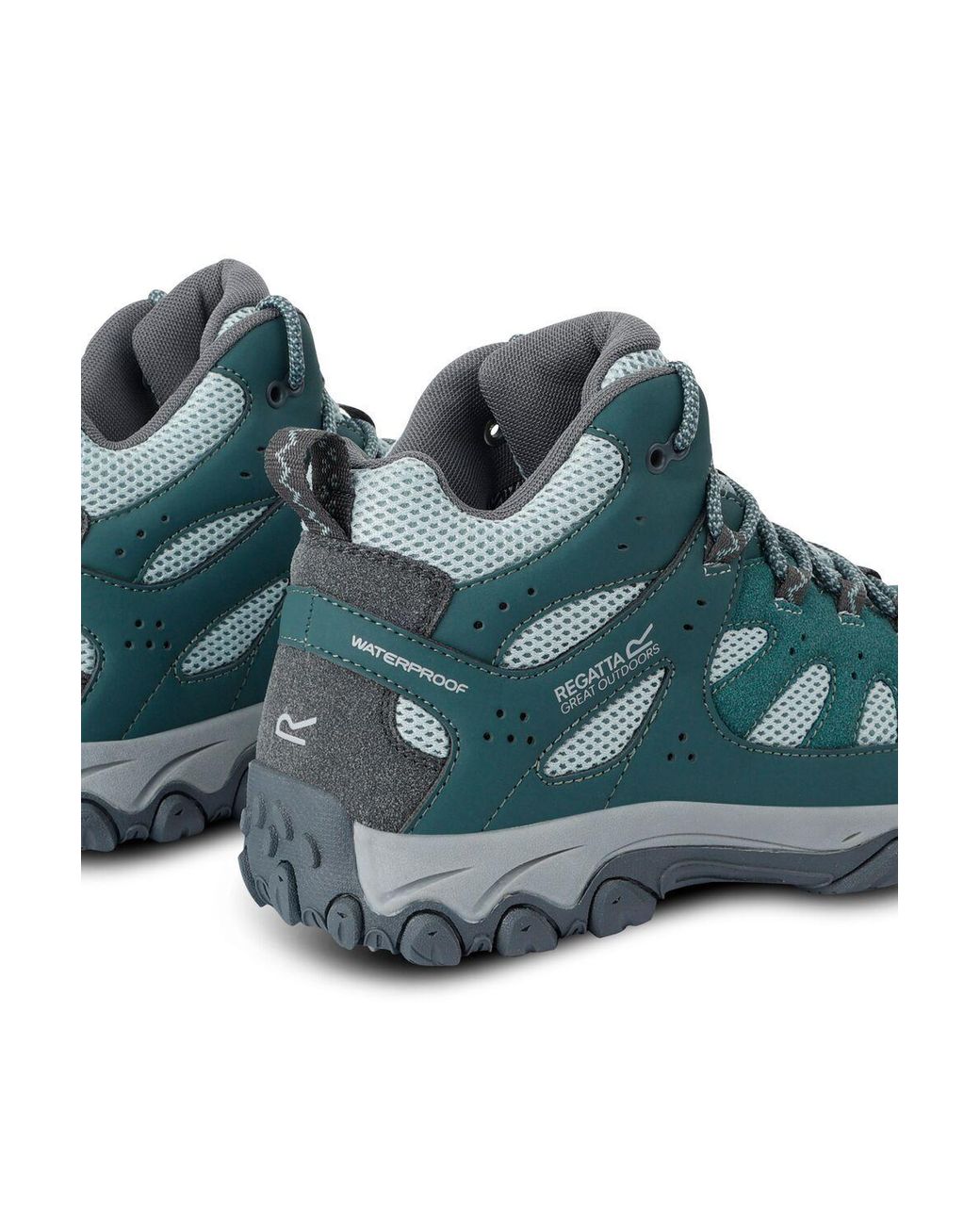 Regatta Blue Edgepoint Waterproof Breathable Mid Walking Boots