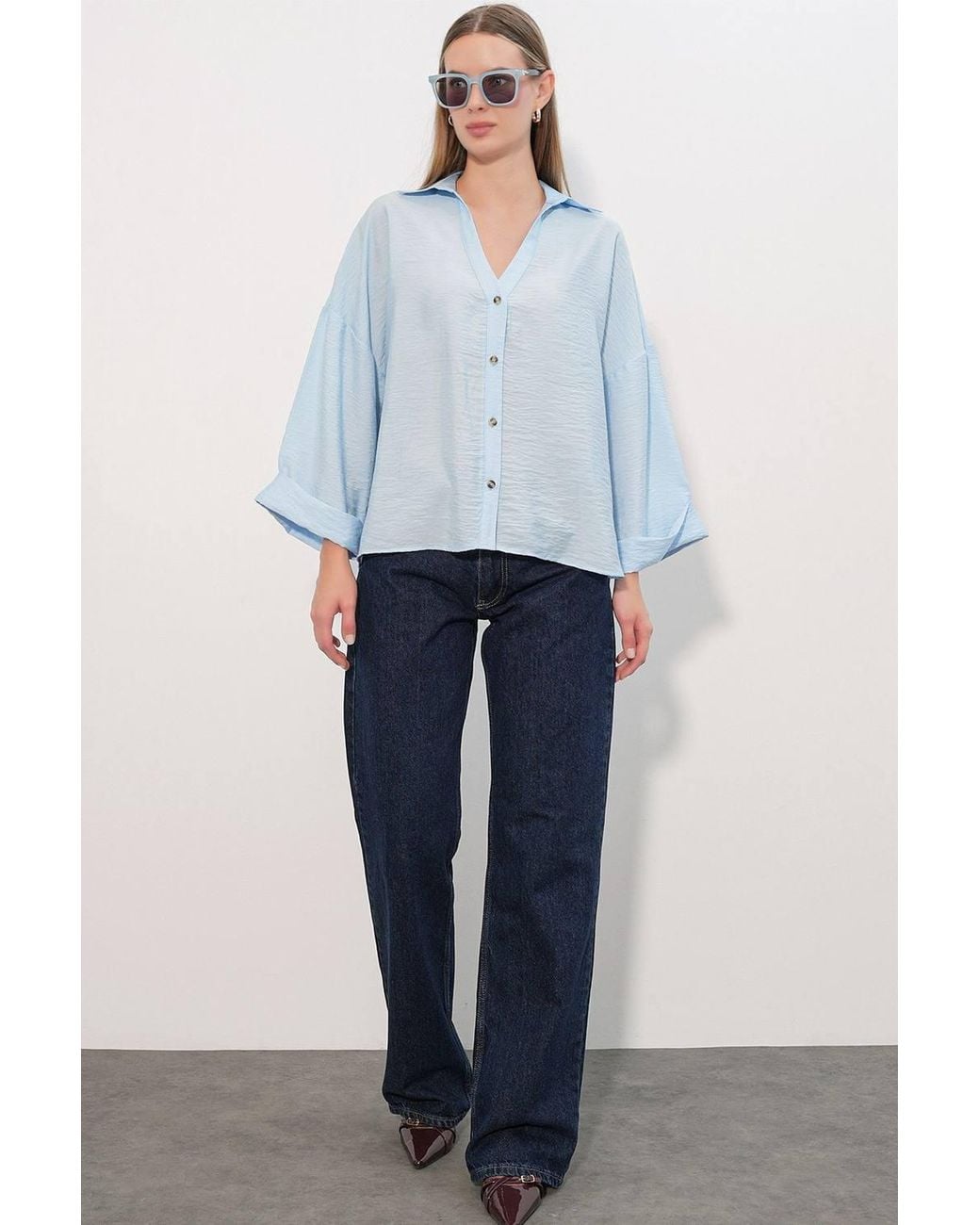 Bigdart White Viscose-Nylon Shirt