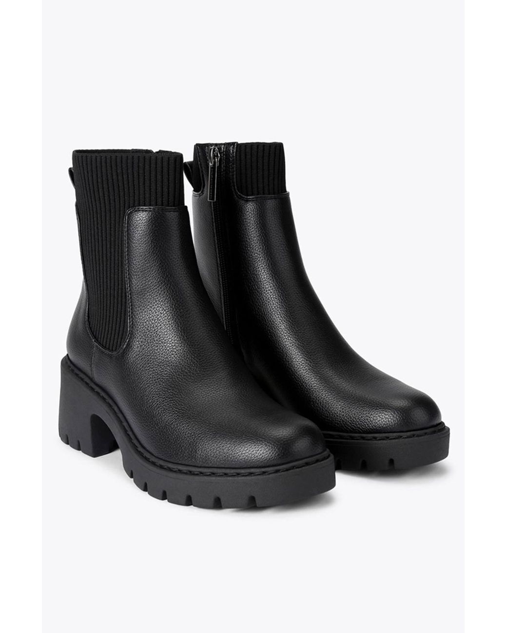 KG by Kurt Geiger Black 'Tess' Boots