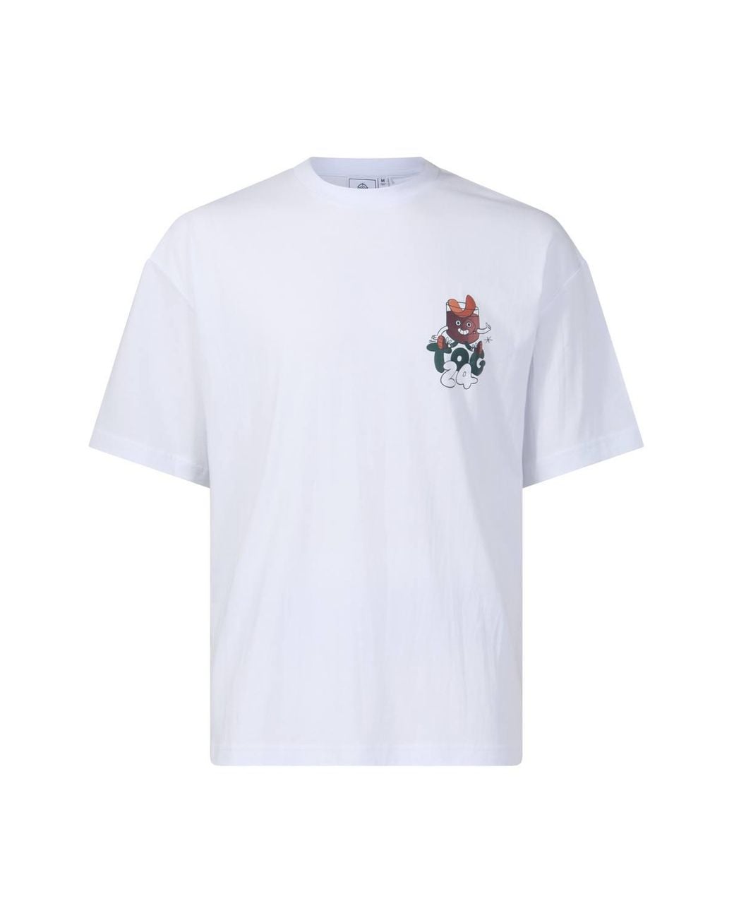 TOG24 White 'Negroni' 100% Cotton Supersoft Hattie Clark T-Shirt for men