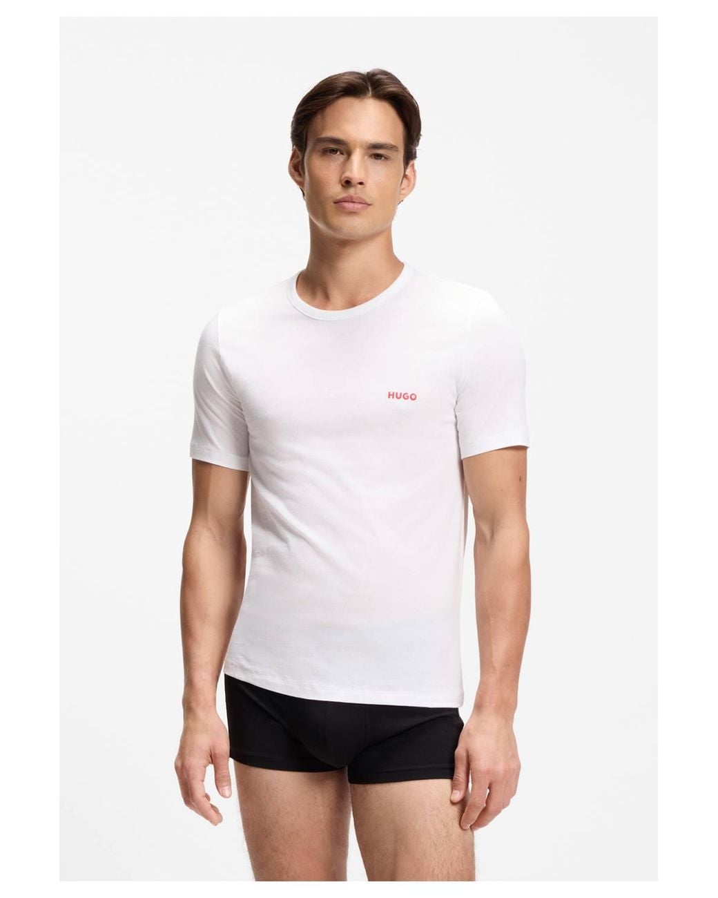 HUGO Blue 3 Pack T-Shirt Multi for men