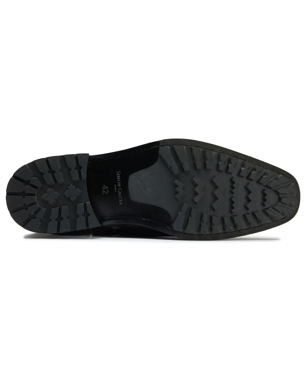 Simon Carter Black Primrose 3 Inside Zip Boots for men