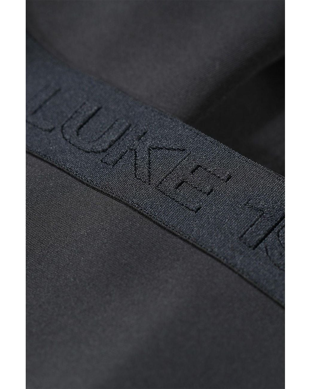 Luke 1977 Black Tttqr Quarter Zip Sweatshirt for men