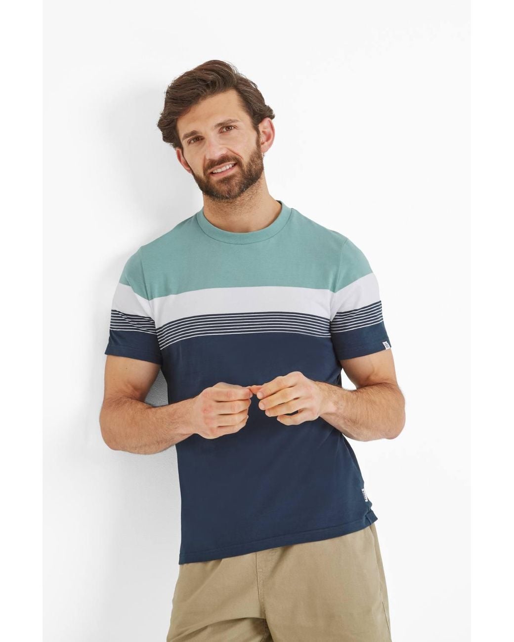 TOG24 Blue 'Farndon' T-Shirt for men