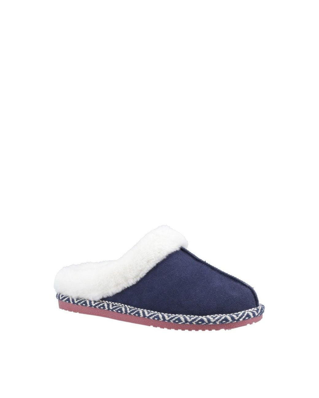 Hush Puppies Blue 'Amara' Classic Slippers