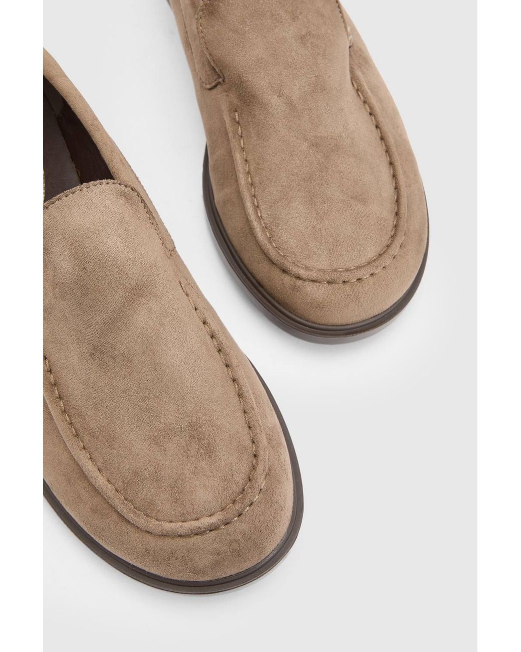 Wallis Blue Clara Faux Suede Loafers