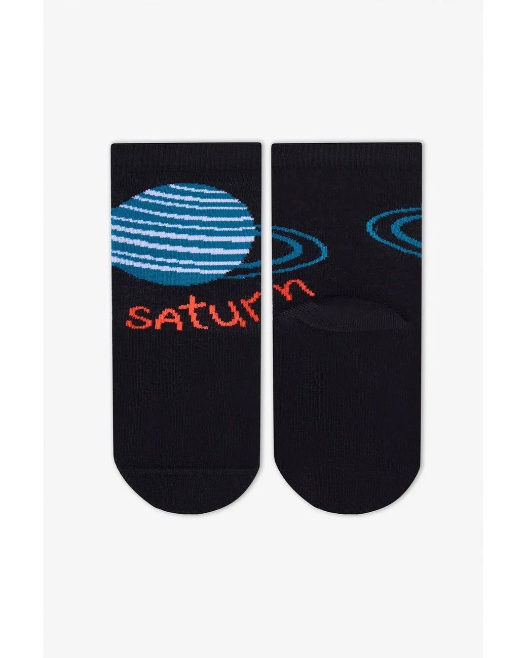 Penti Black Stellar Cats Cat Pattern 2-Pack Ankle Socks for men