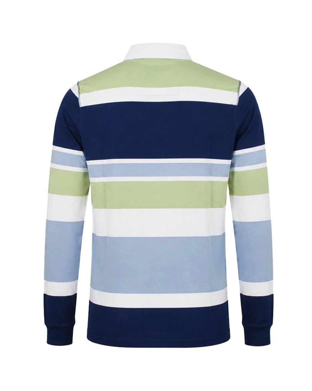 Nautica Blue Rafael Multicolour Rugby Shirt for men