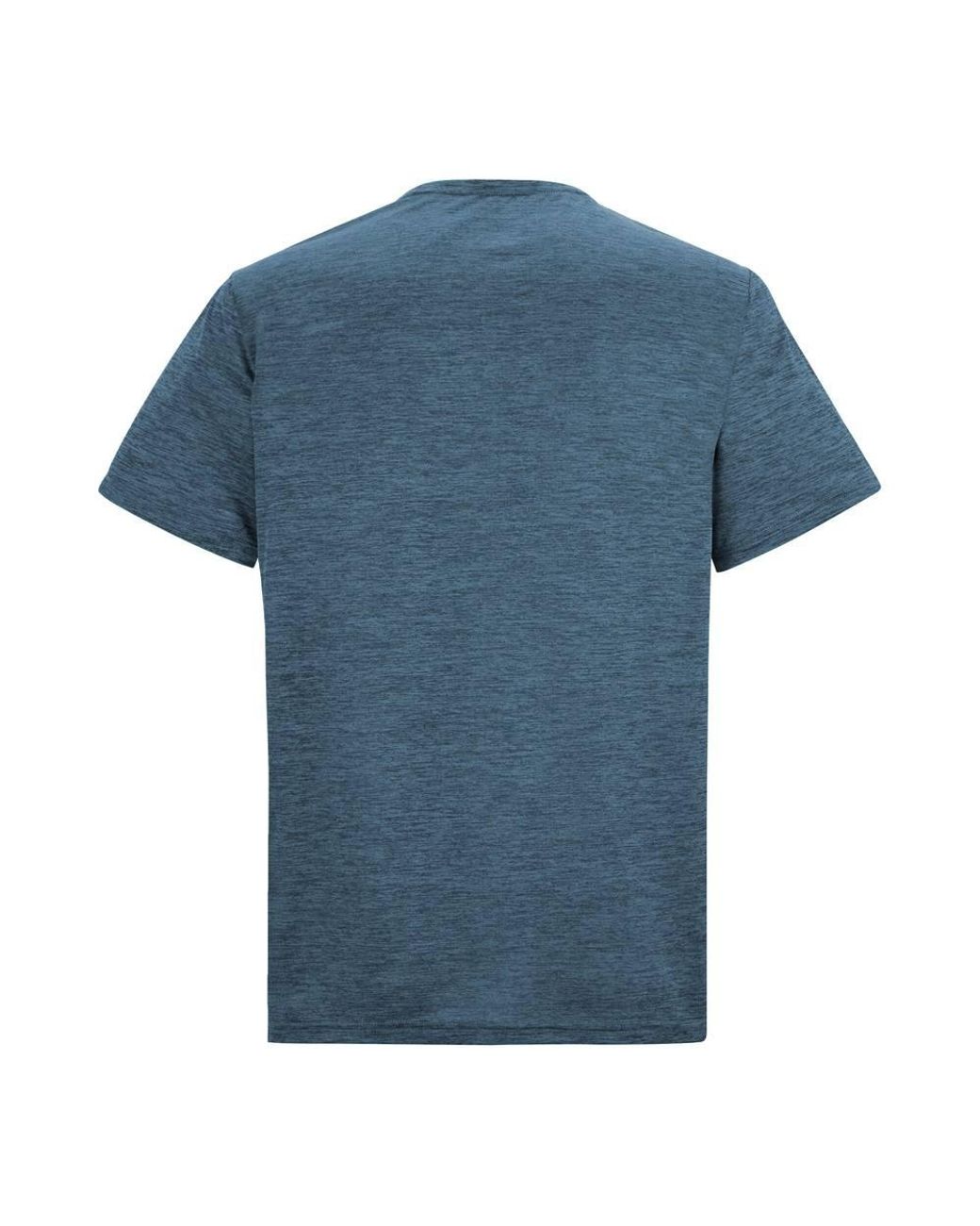 Regatta Blue Fingal Edition Short Sleeved Marl T-Shirt for men