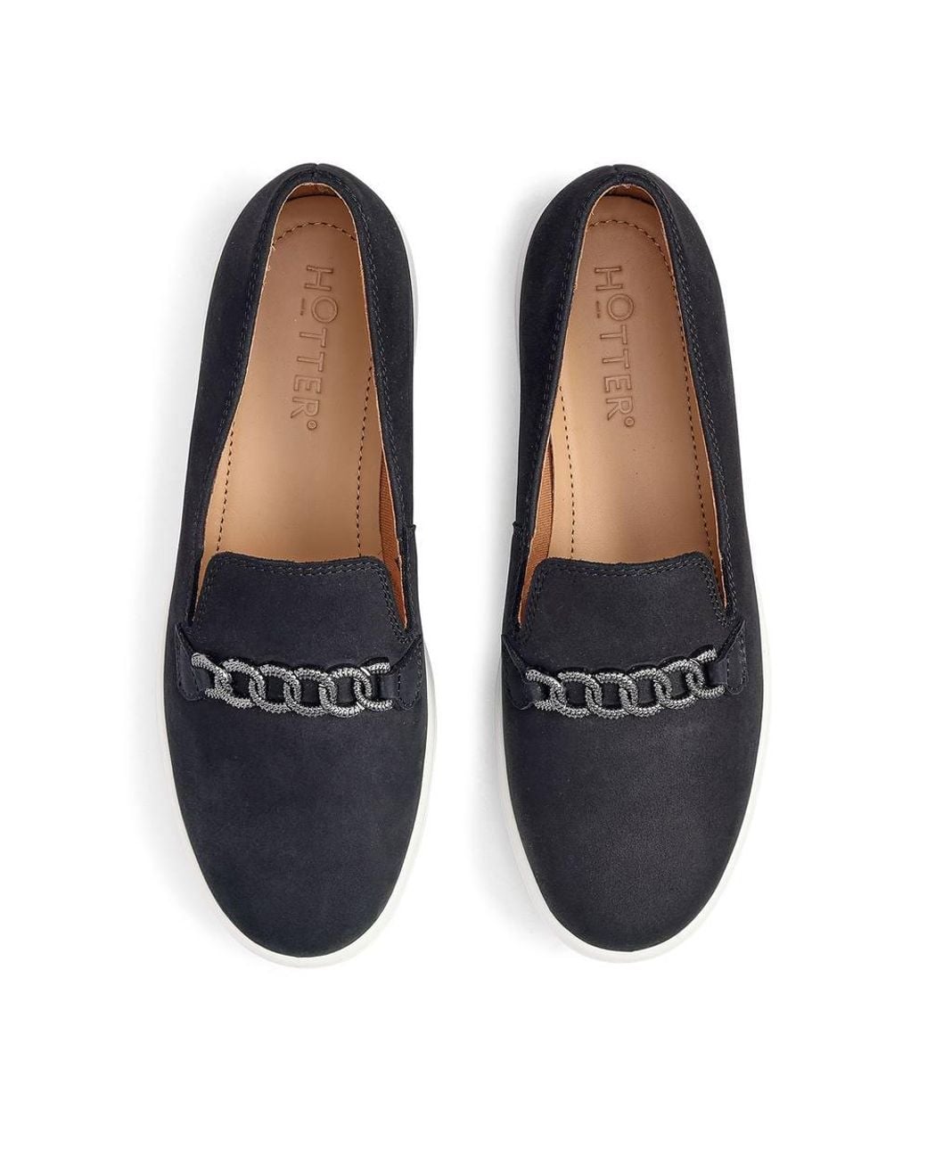 Hotter Black 'Ashmore' Loafers