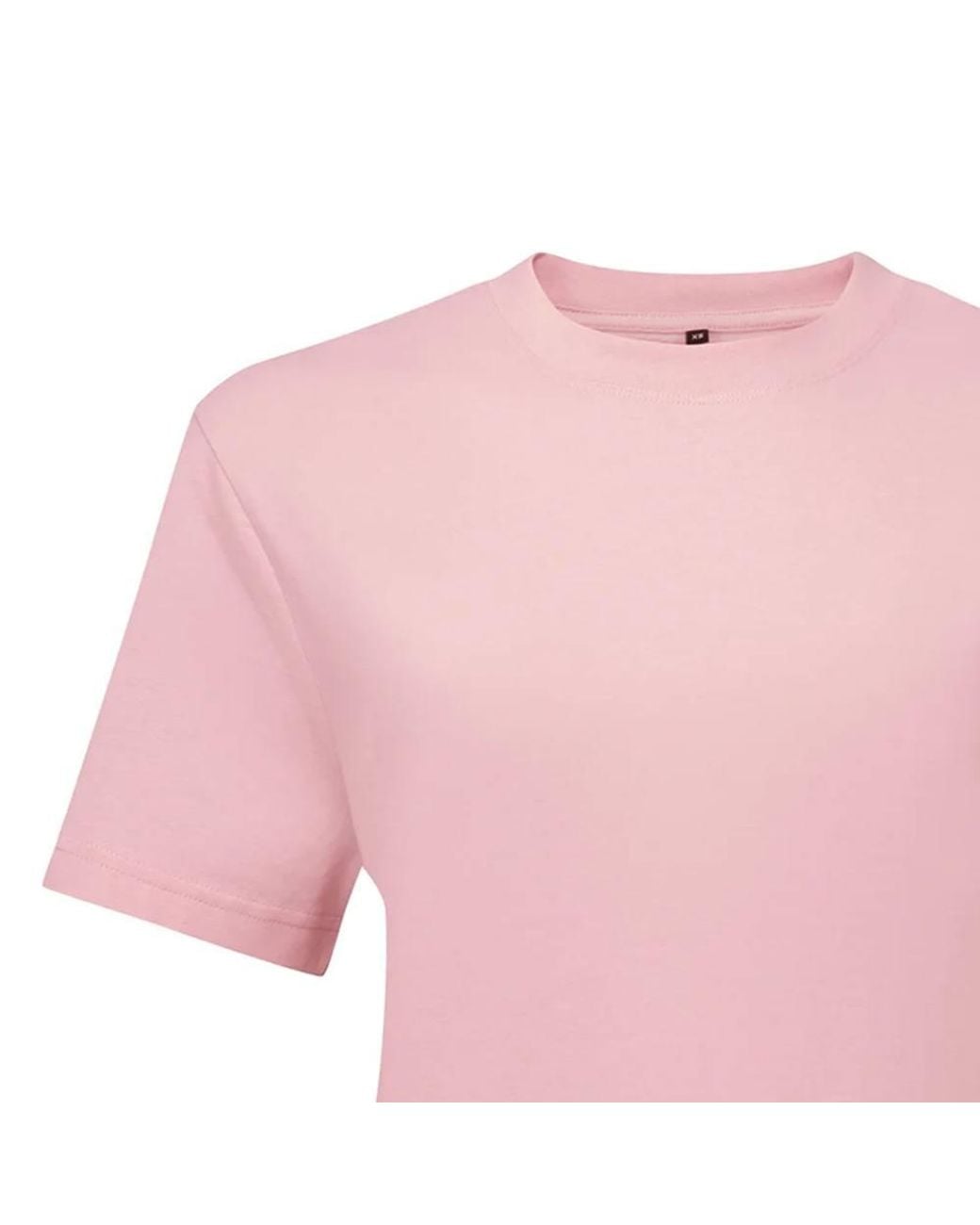 Tridri Pink Cotton Oversized T-Shirt