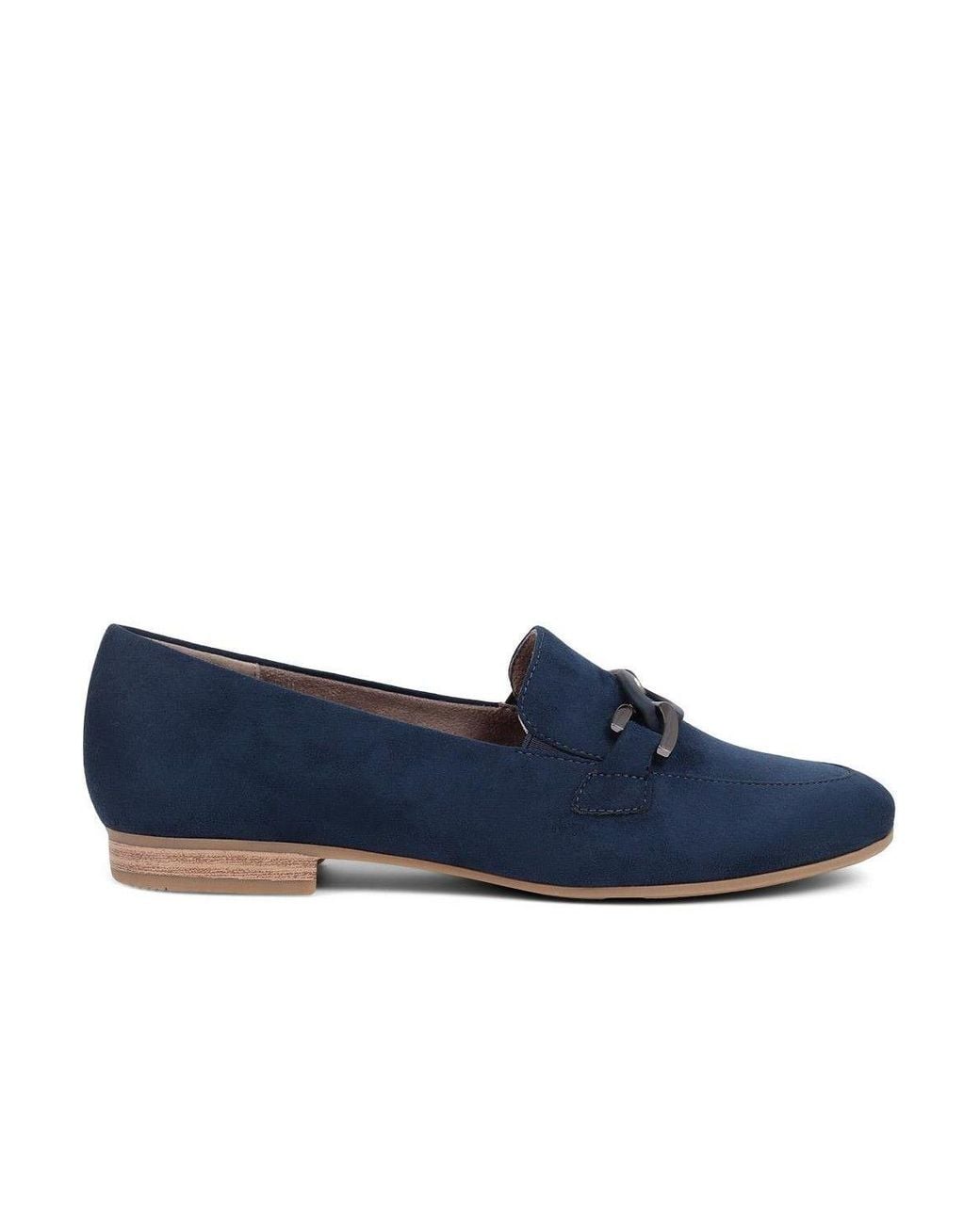 Pavers Blue Smart Slip On Loafers