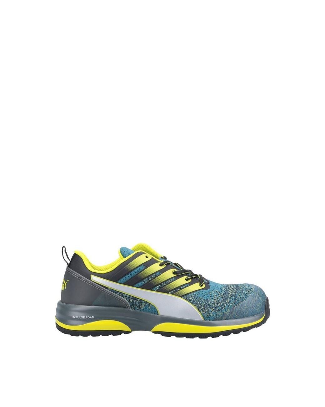 PUMA Green 'Charge Low' Safety Trainers for men