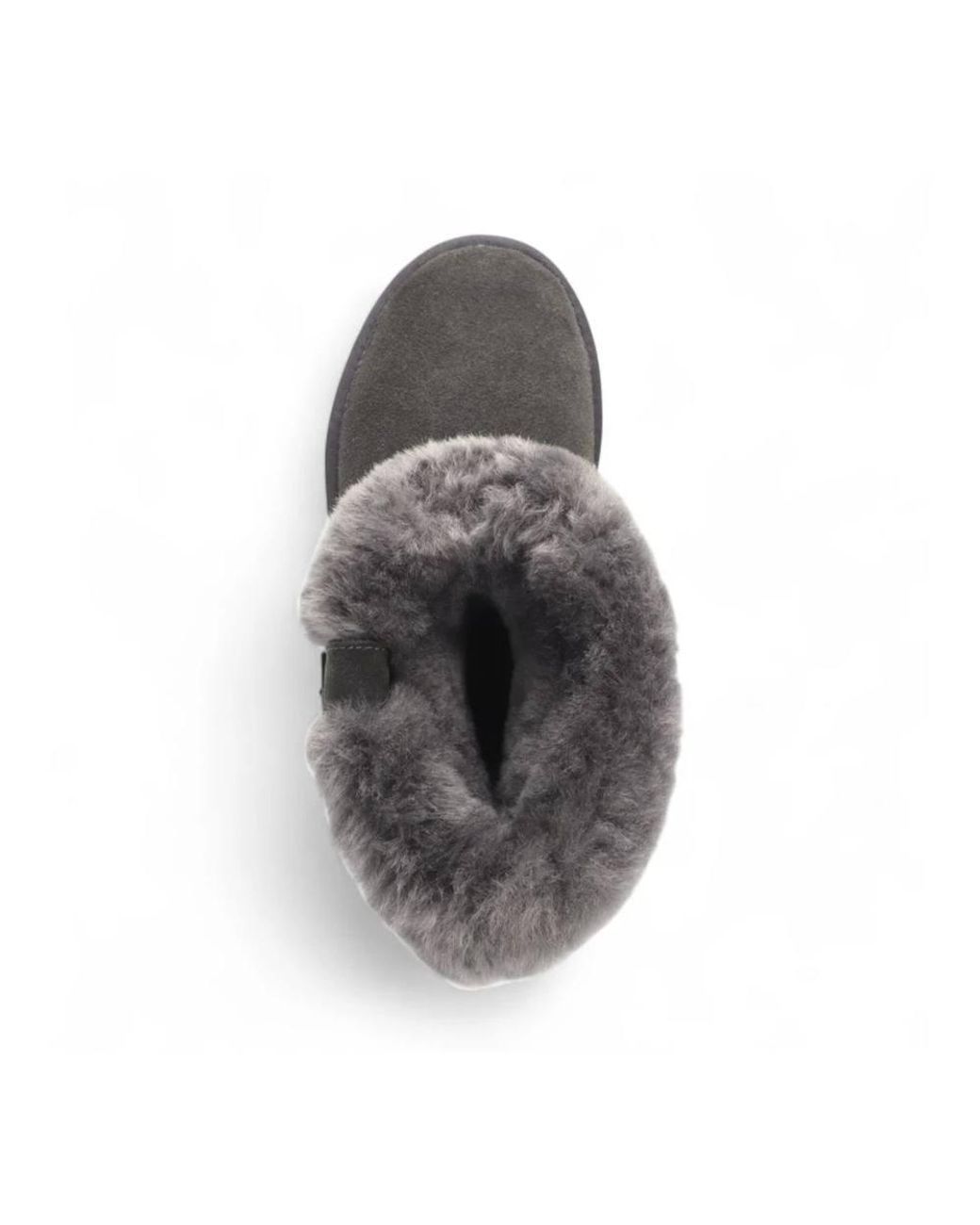 TruClothing Gray Suede Ankle Booties Slip-On Comfort Winter Boots