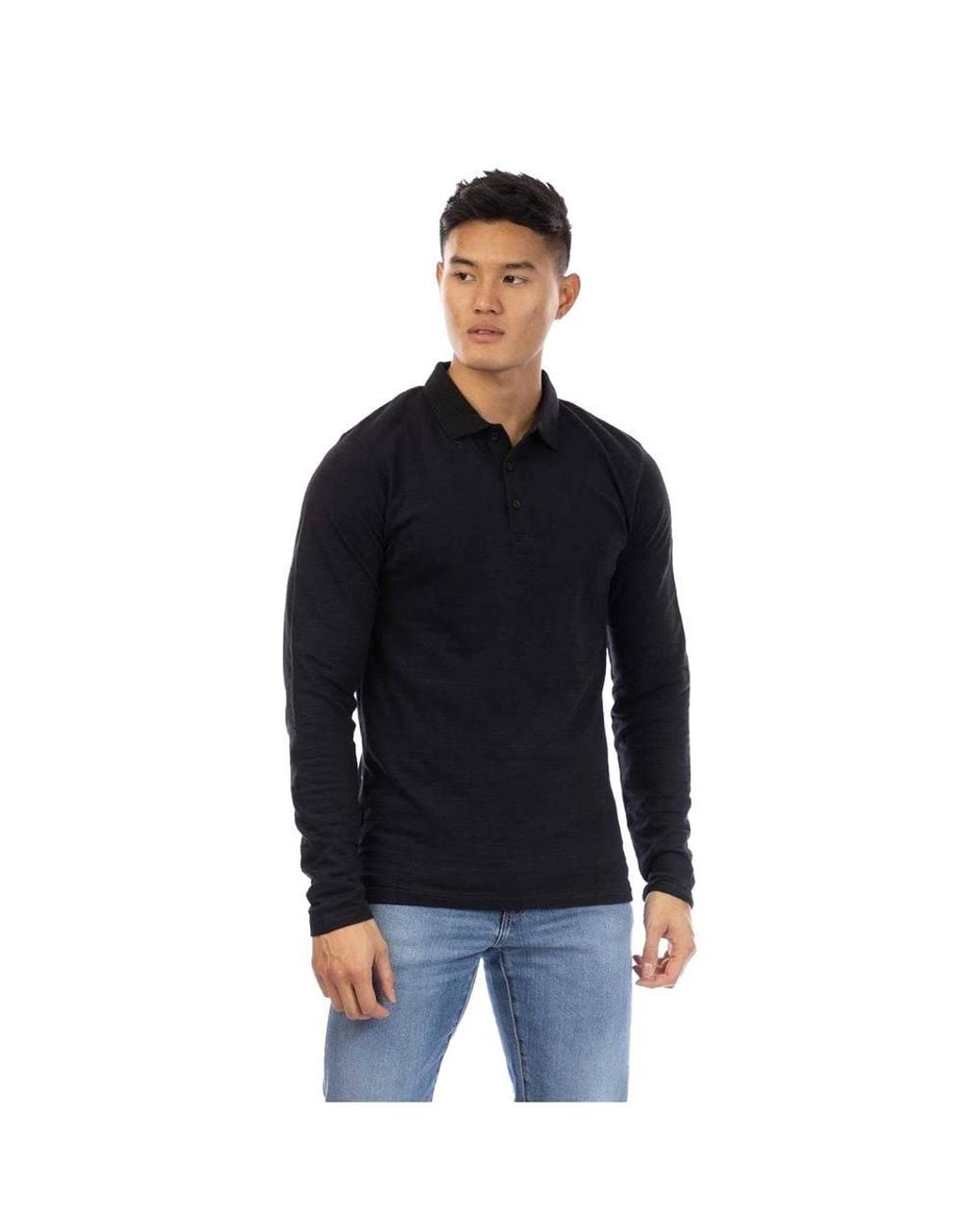 Peter Werth Black Albery Polo Shirt for men