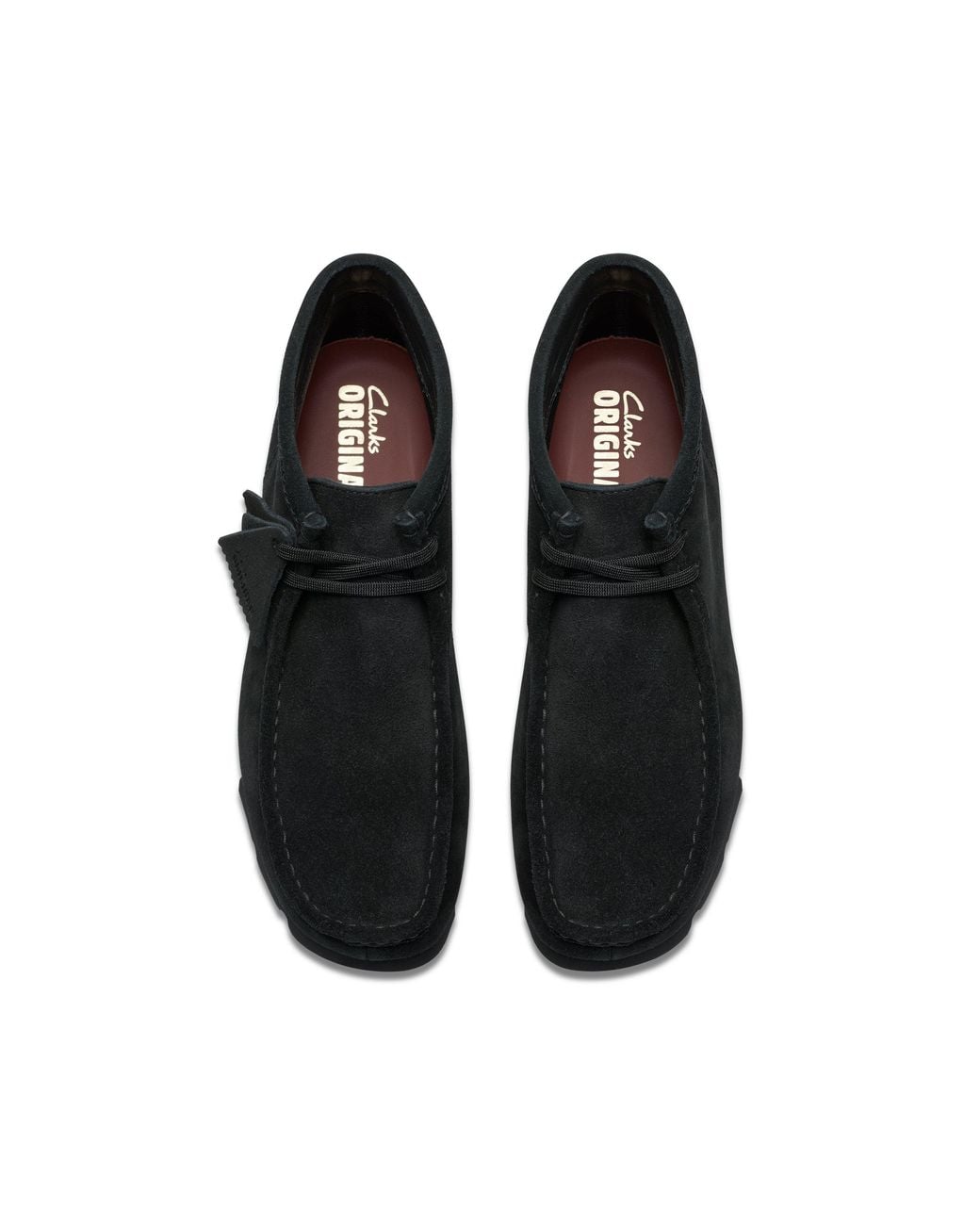 Clarks Black Wallabee Boot Gore-Tex Suede Ankle Boots, Wallabee, Lace Up for men