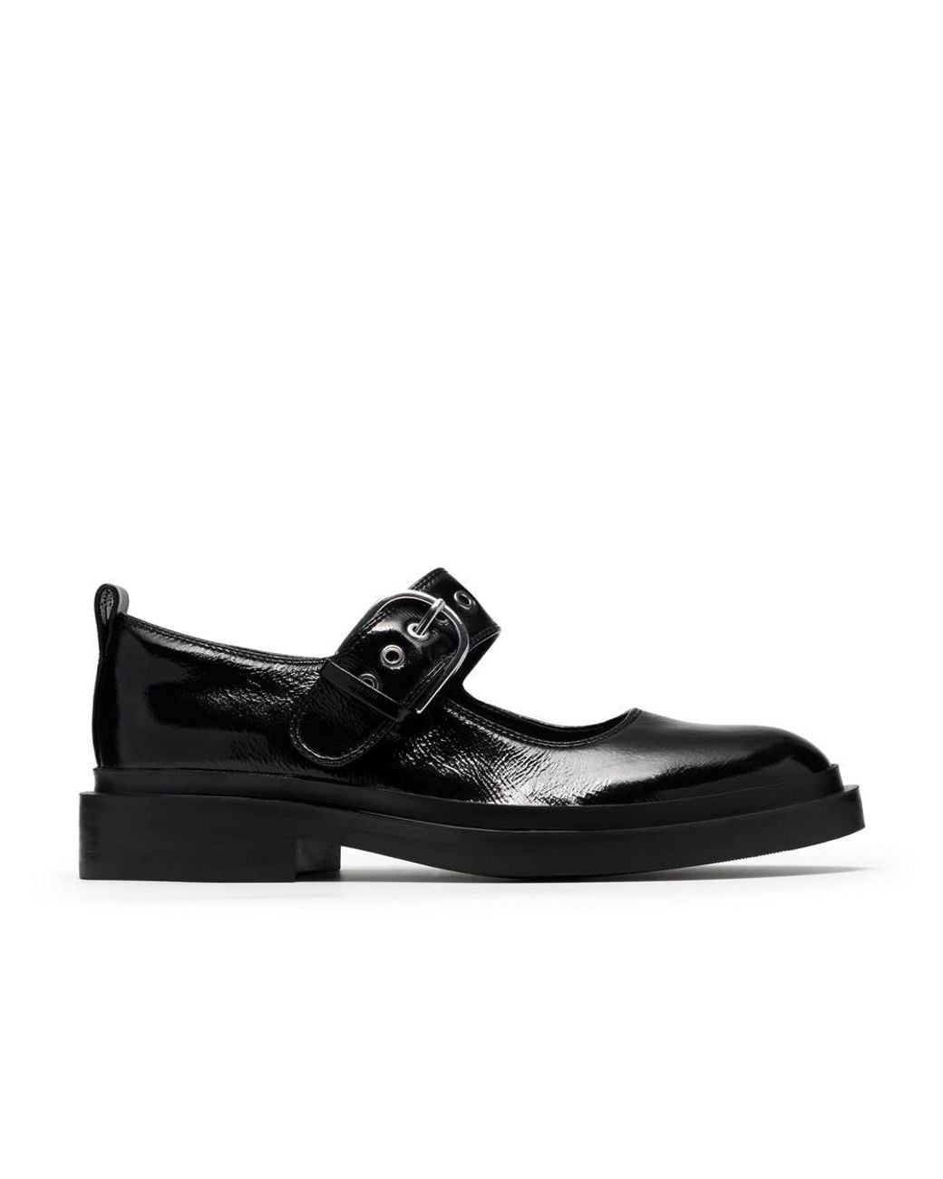 Clarks Black Previa Bar Patent Mary Jane
