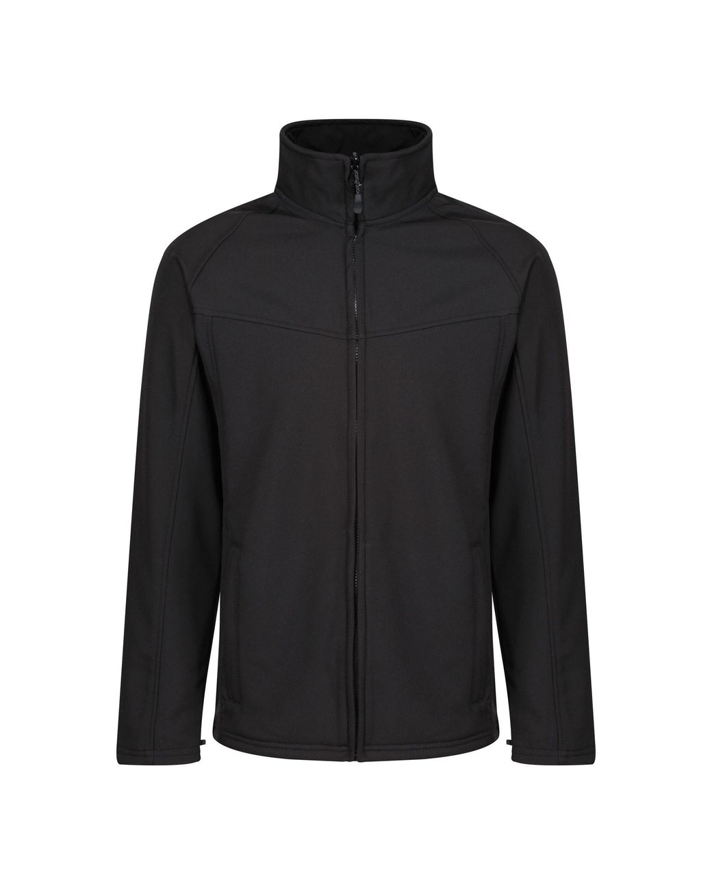 Regatta Black Uproar Softshell Jacket for men