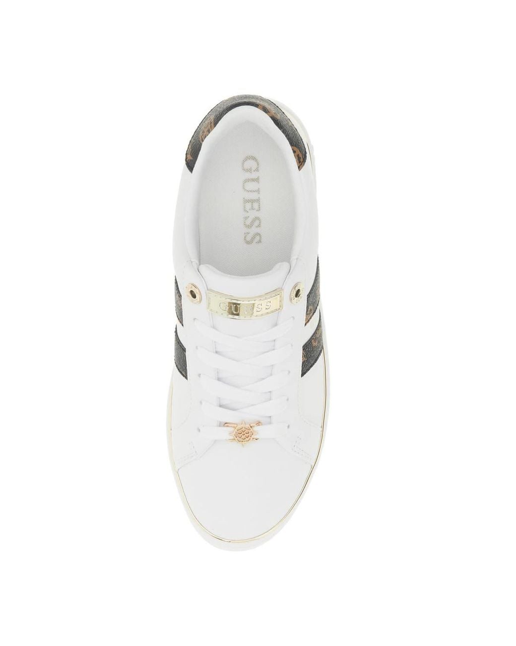 Guess White Barlie Sneaker