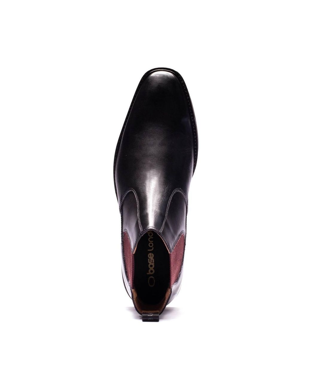 Base London Purple Kensington Chelsea Boot for men