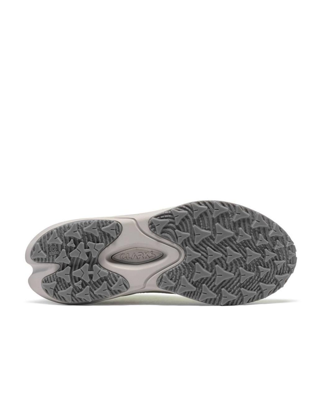 Clarks Yellow Pace Trail Go Waterproof Lime Combination Trainers, Walking for men
