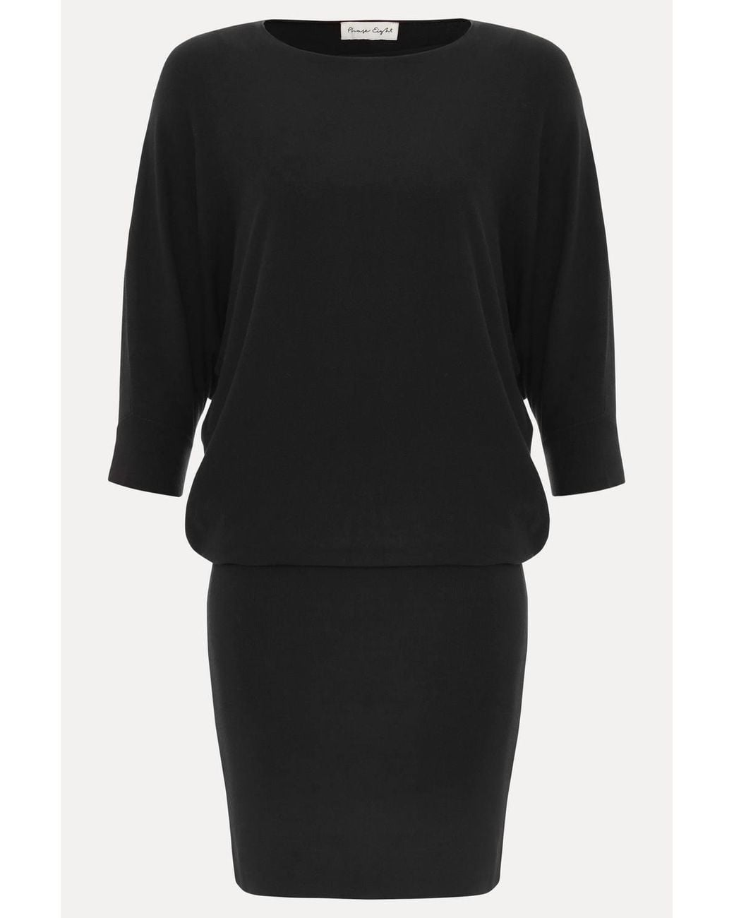 Phase Eight Black Becca Batwing Dress