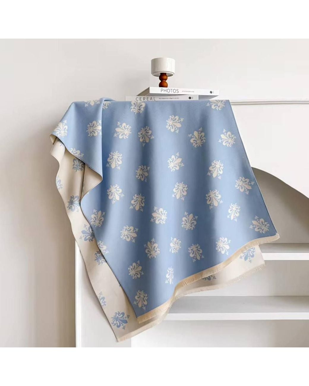 Lemon Daisy Accessories Blue Autumn Winter Scarf Shawl