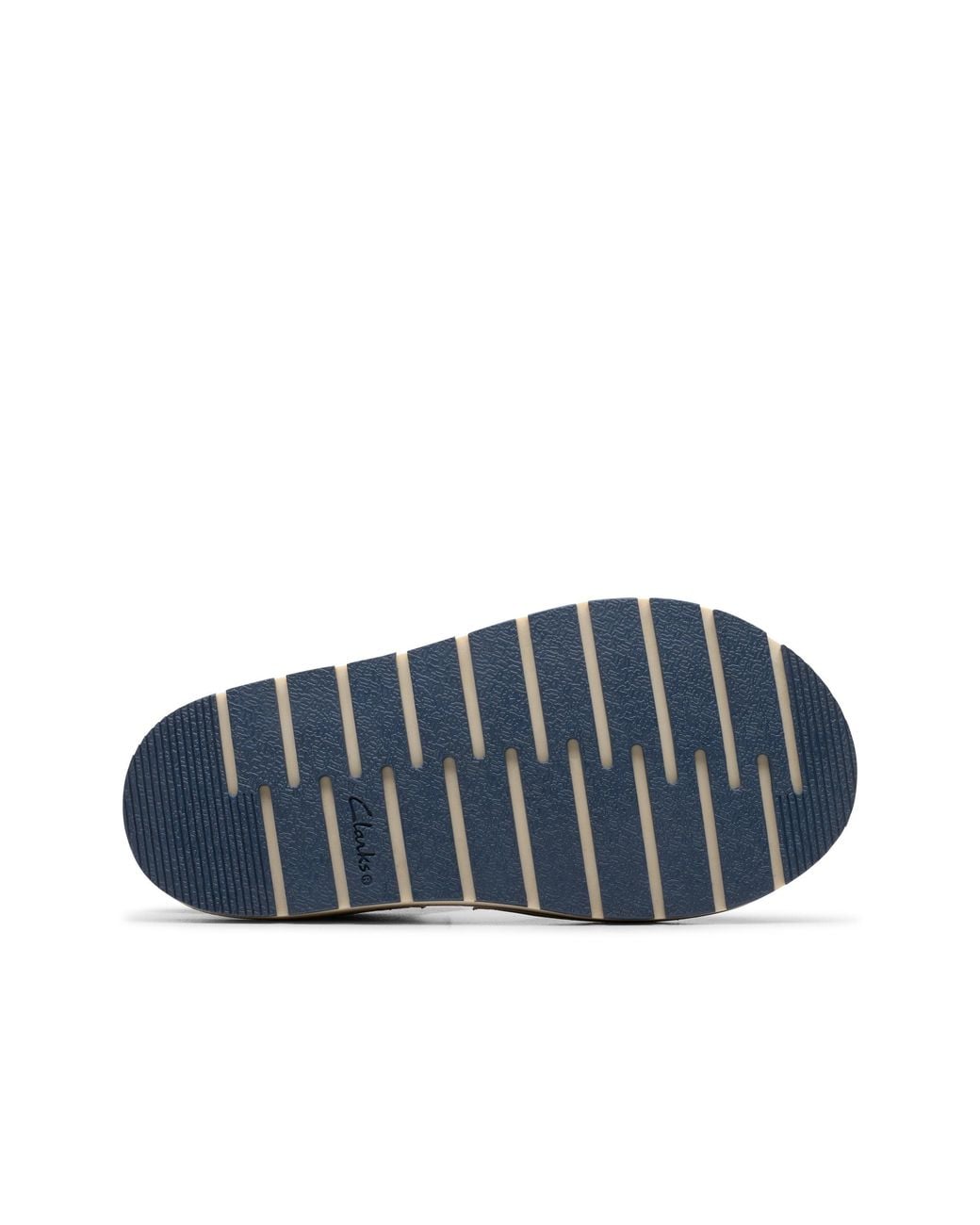 Clarks Blue Playsun Kid Leather Flat Sandals