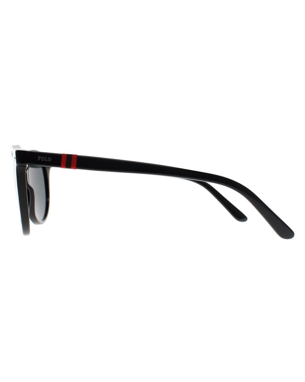 Polo Ralph Lauren Black Round Shiny Dark Ph4151 for men