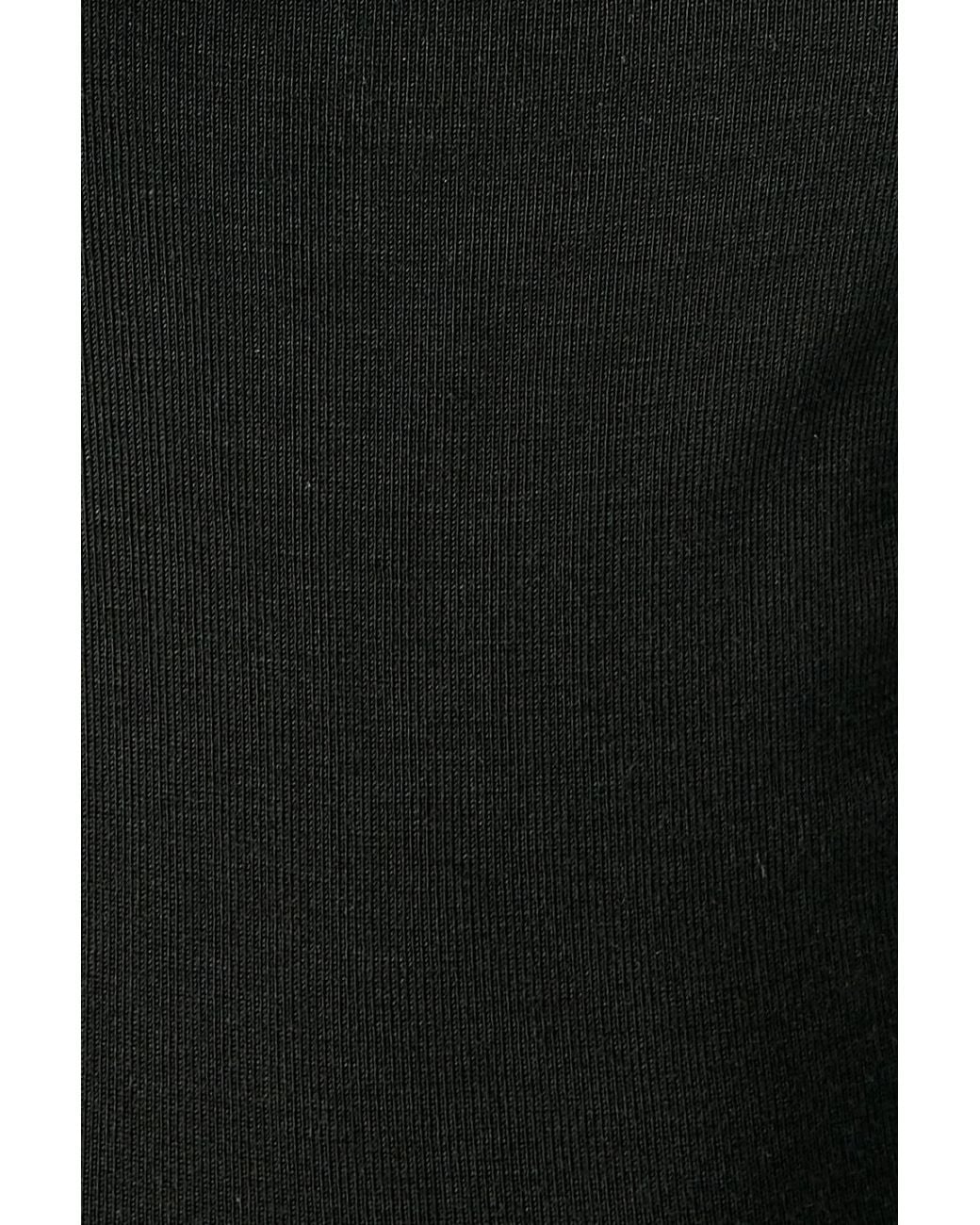 DAMART Black Thermal Medium Warmth V-Neck Lace Trim Long-Sleeved T-Shirt