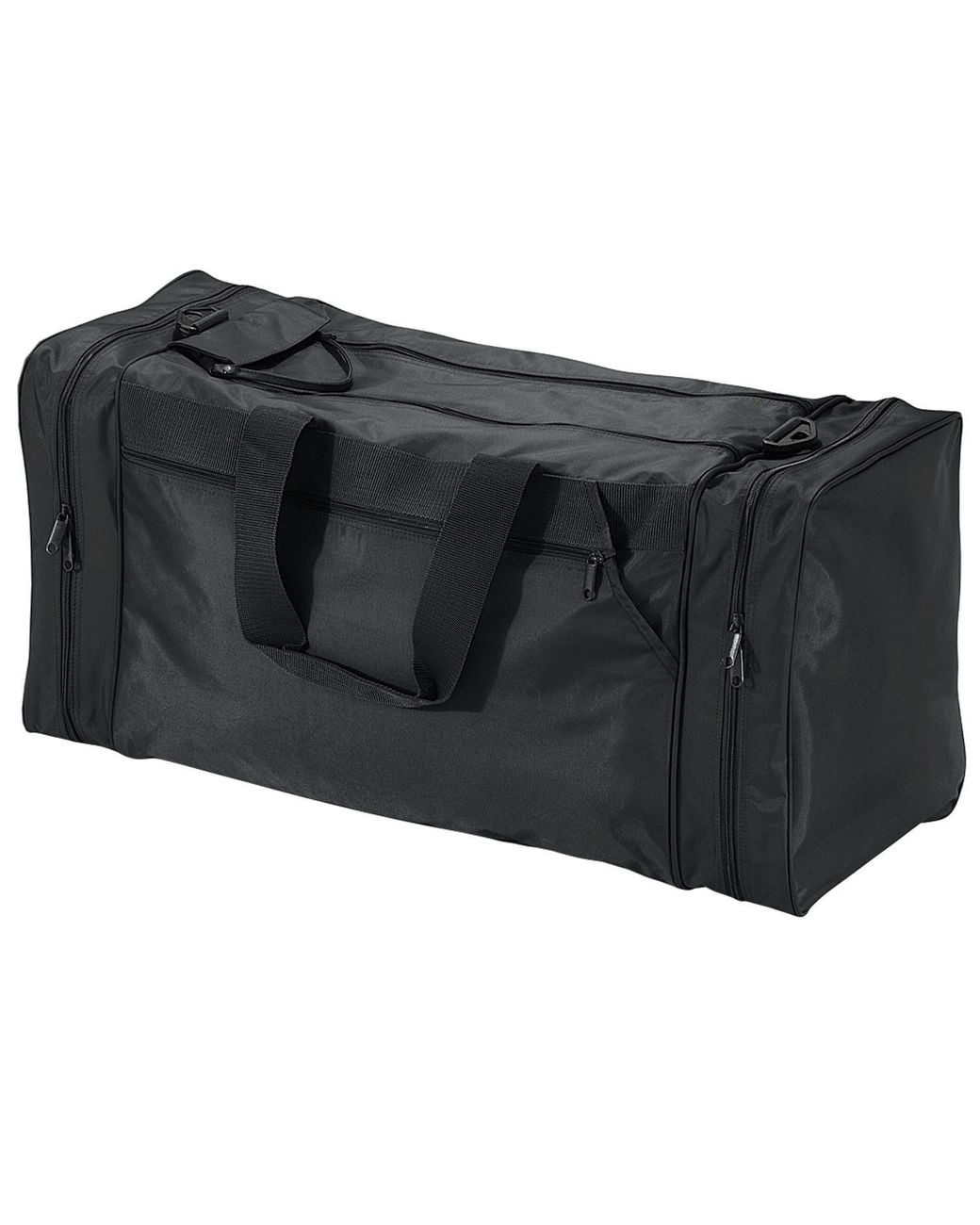 QUADRA Black Jumbo Sports Duffle Bag for men