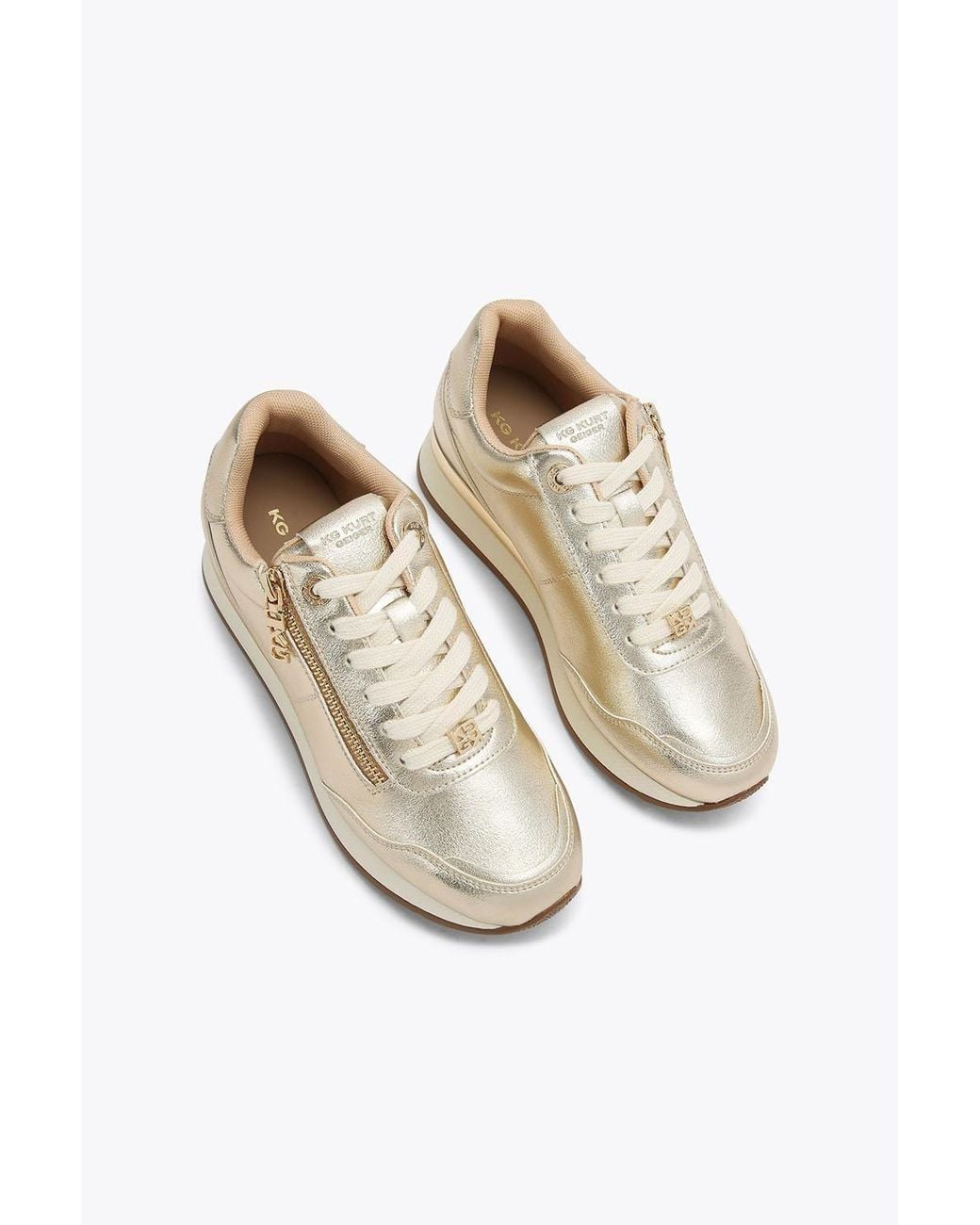 KG by Kurt Geiger White 'Lina2' Trainers